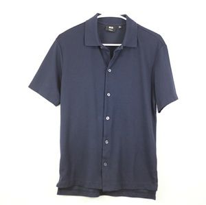 Uniqlo x Theory Dri Pique Button Polo Men's XS
